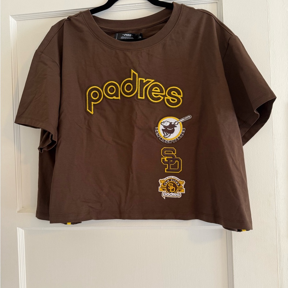 Brown San Diego Padres Short Sleeve Tee